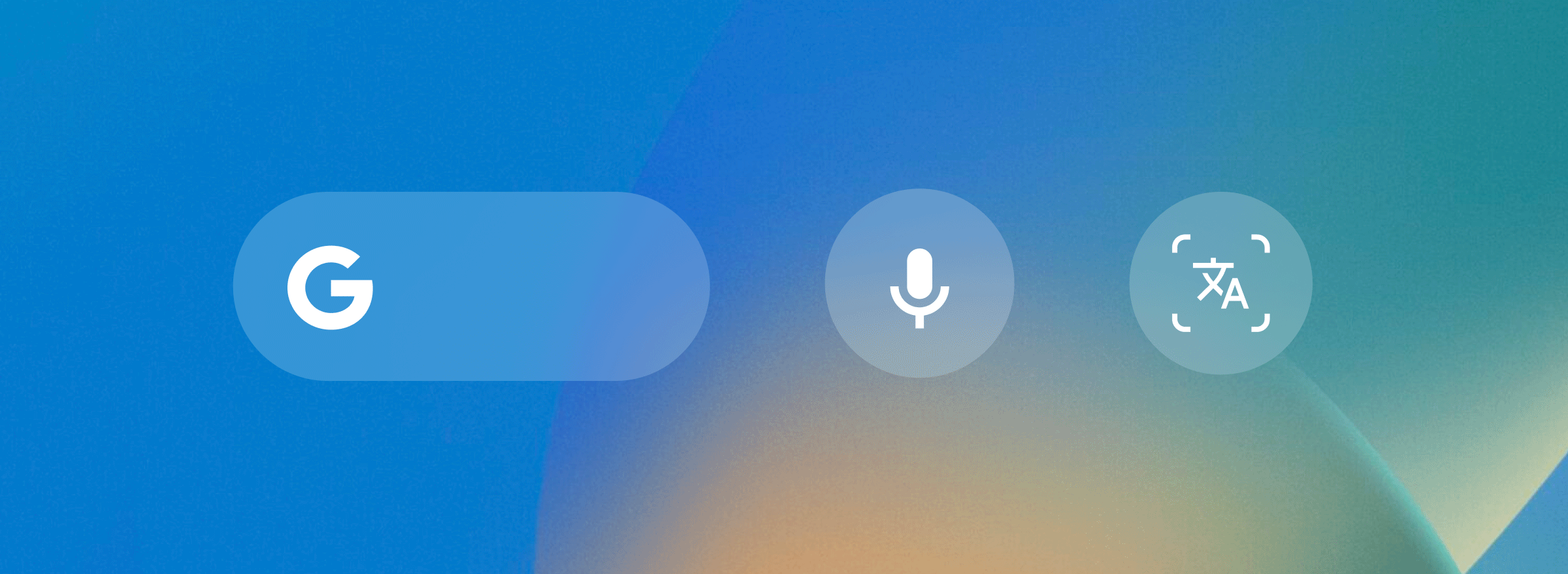 Photo by Google of Search Widgets on iOS 16