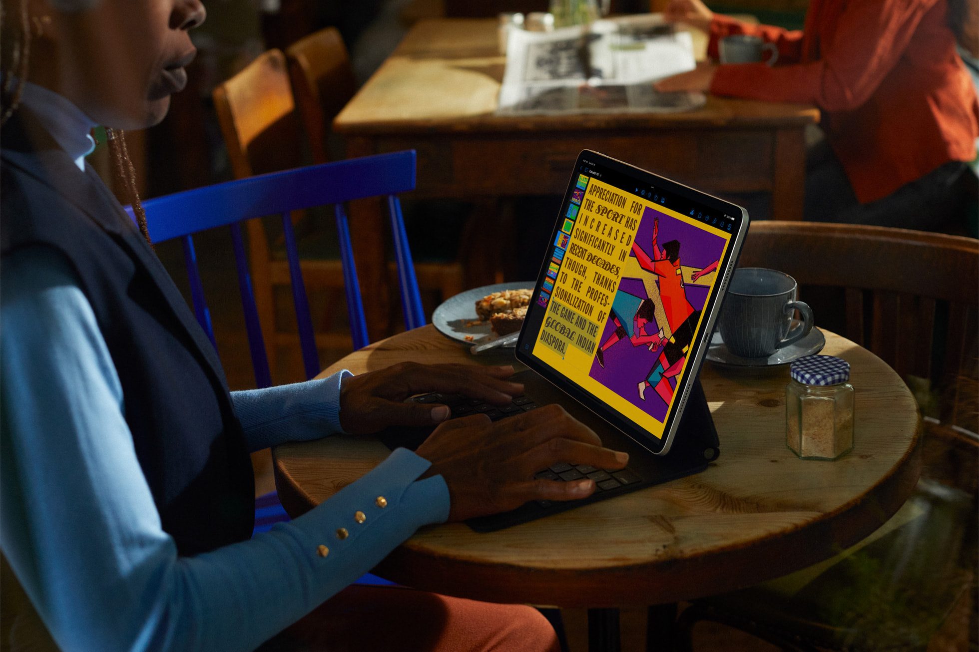 The new iPad Pro with M2 Silicon is the first iPad Pro to support WiFi-6E.