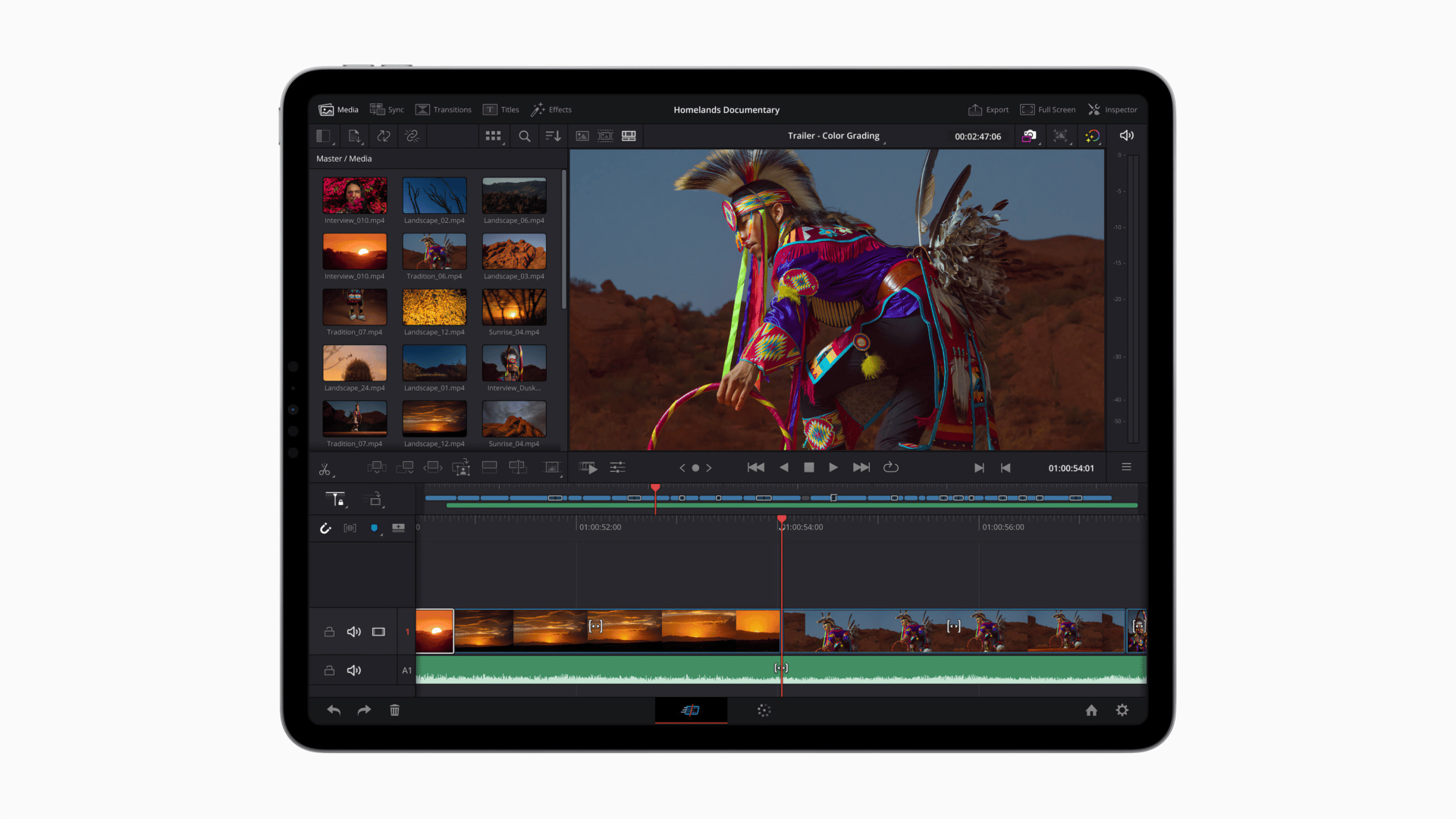 DaVinci Resolve for iPad