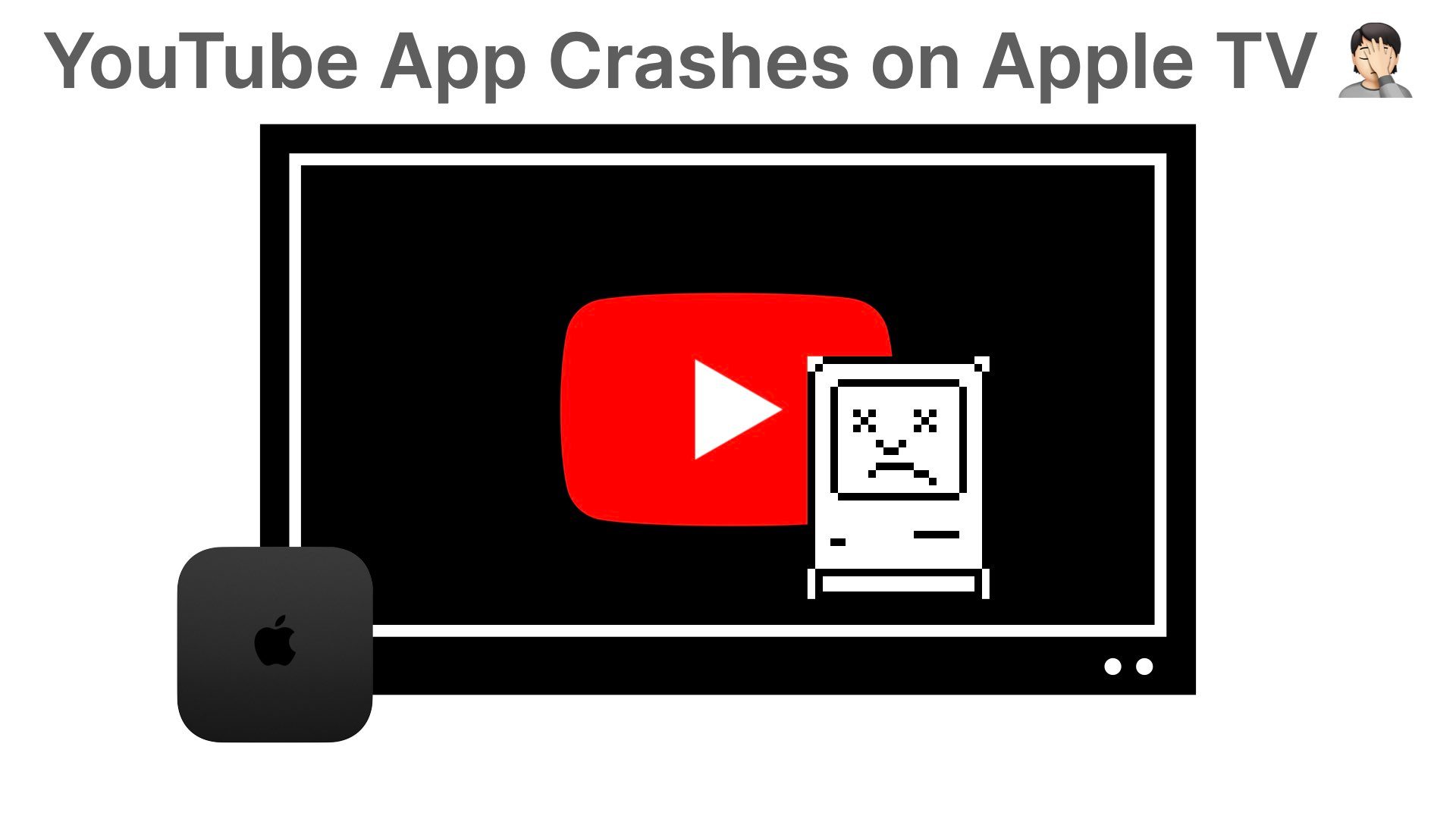 Apple TV crashes 001