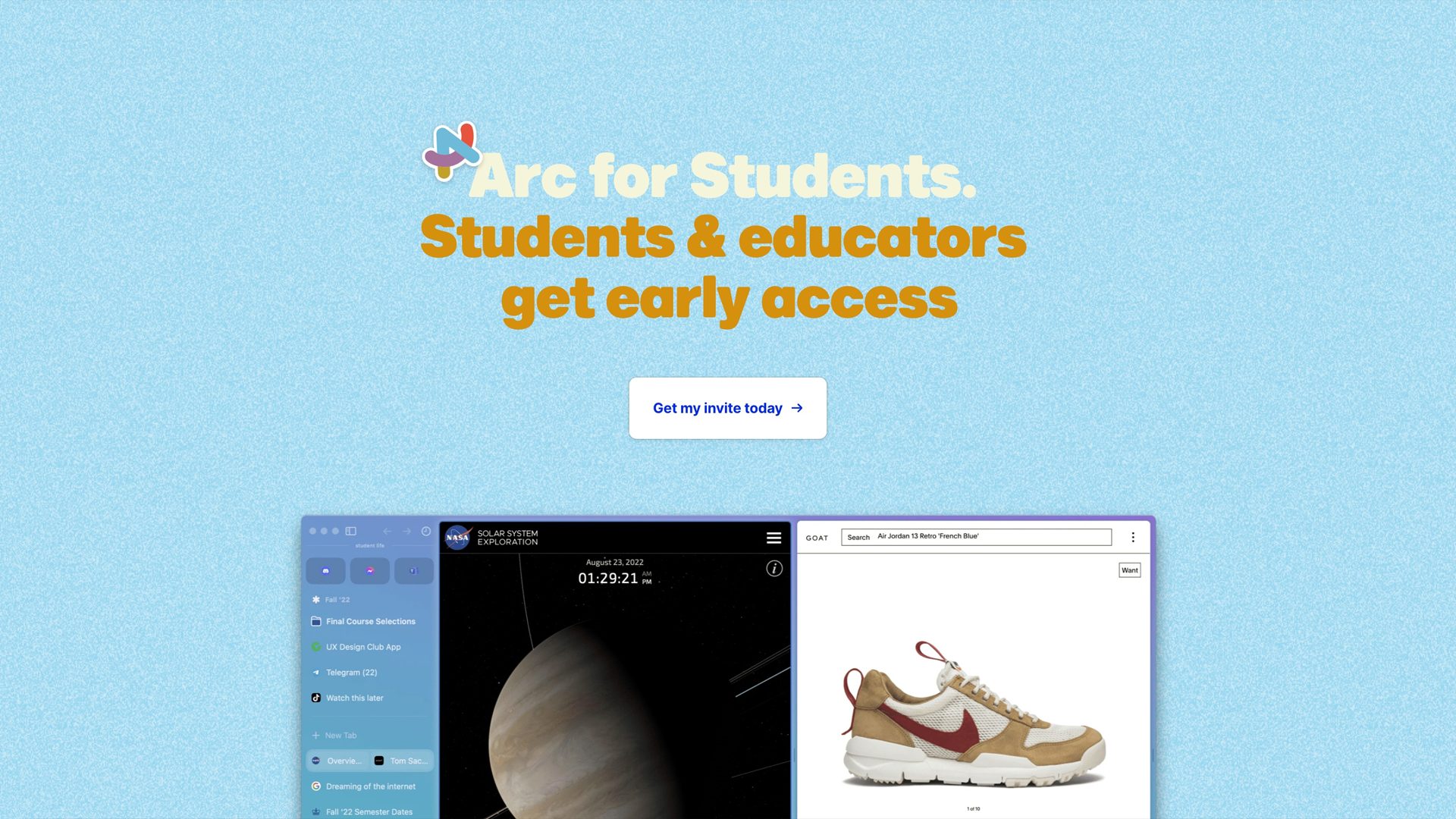 Arc for Students