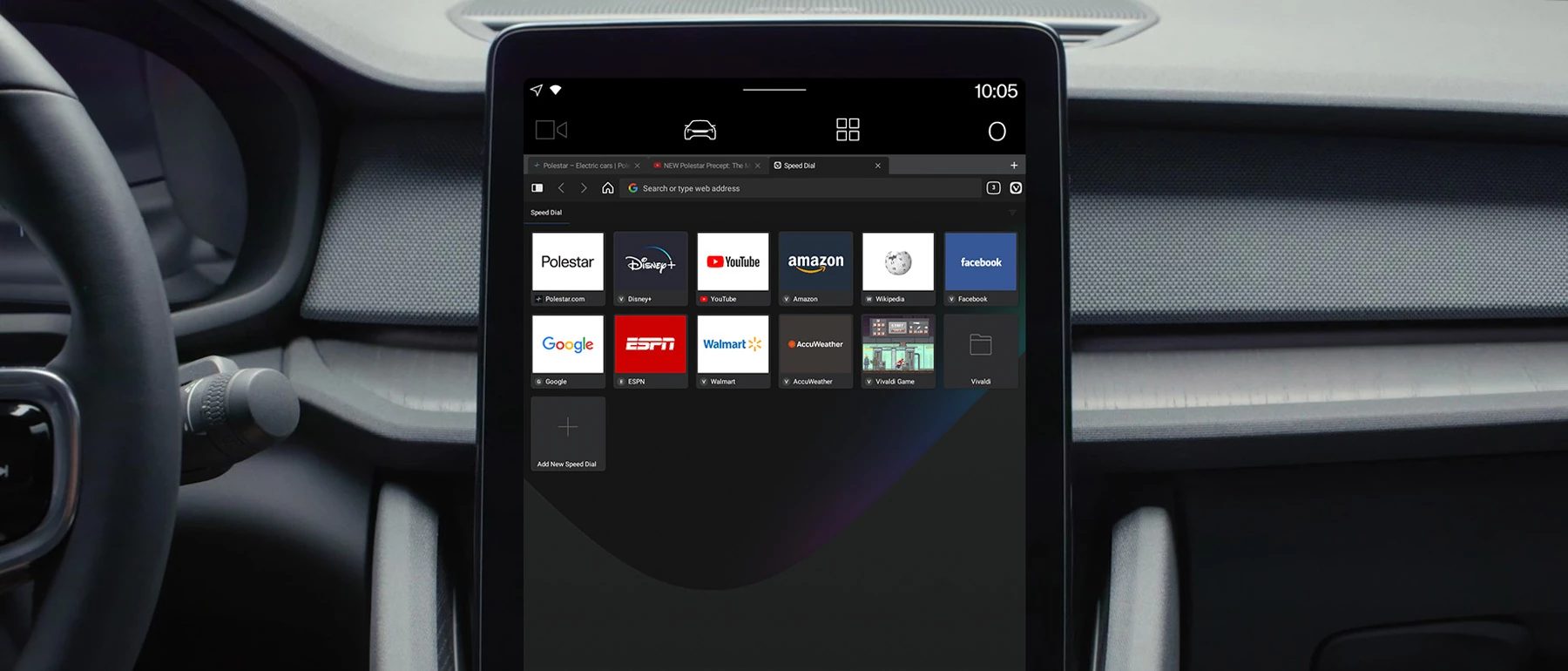 Vivaldi Android Auto