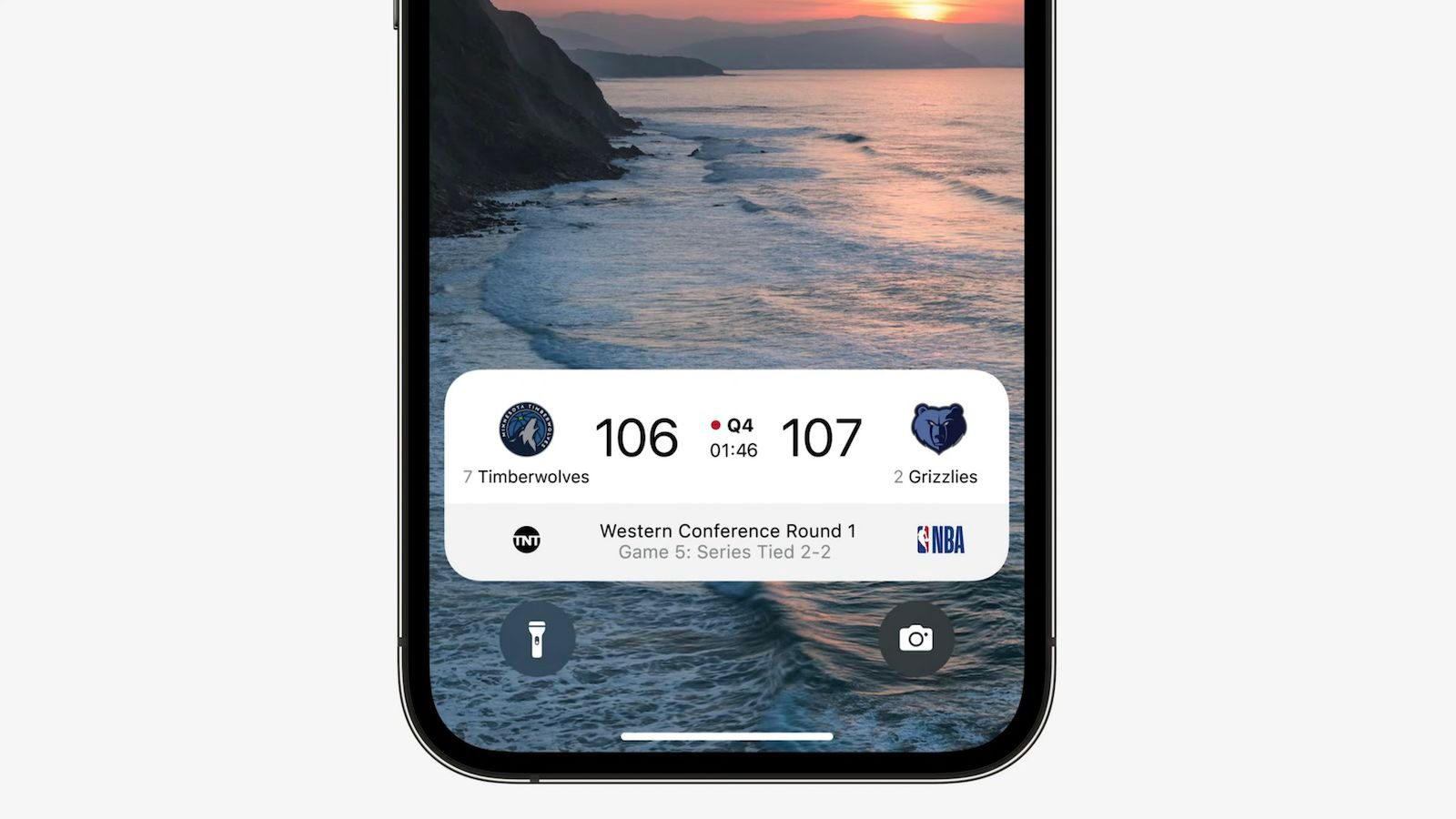 Live Actitivies support is now available on the NBA app