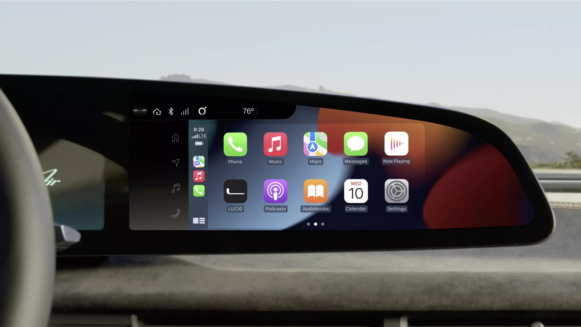 Lucid Air - CarPlay Integration