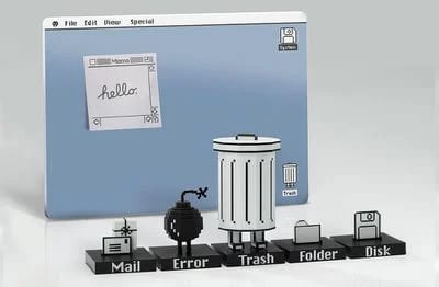 #MARCHintosh: Trashbot 2.0 brings Classic Mac Interface to Your Desk