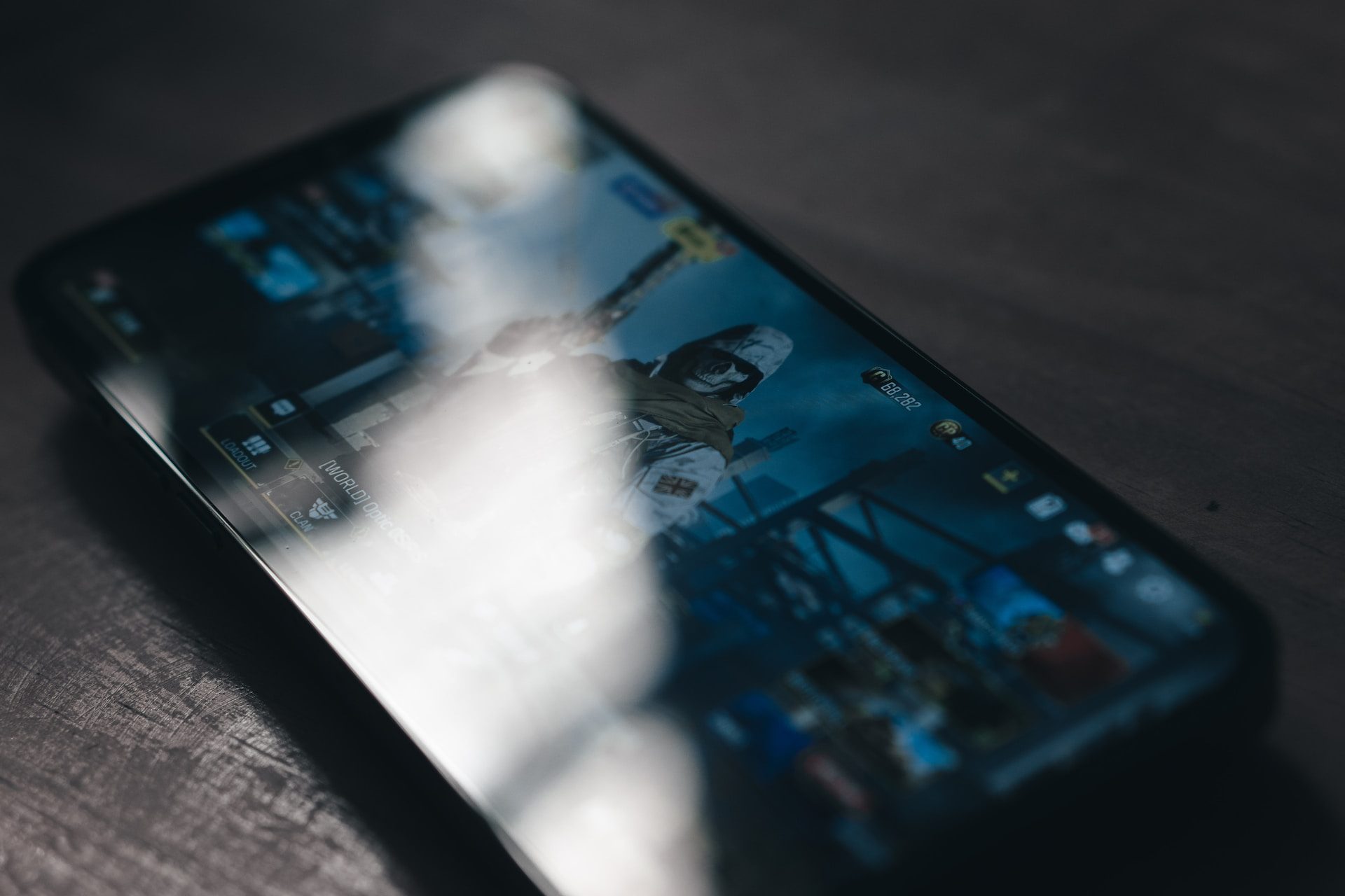 Gaming on iPhone.