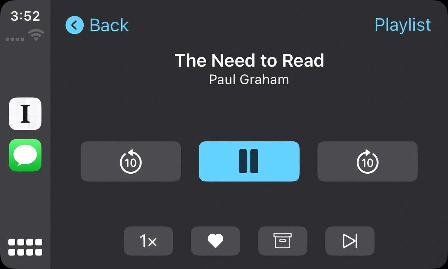 Instapaper comes to CarPlay