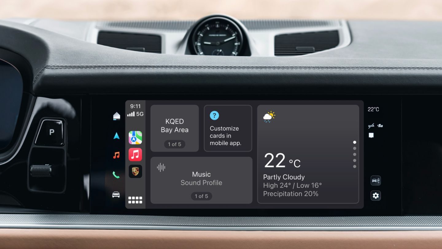 Porsche announces big upgrades to CarPlay experience in its vehicles