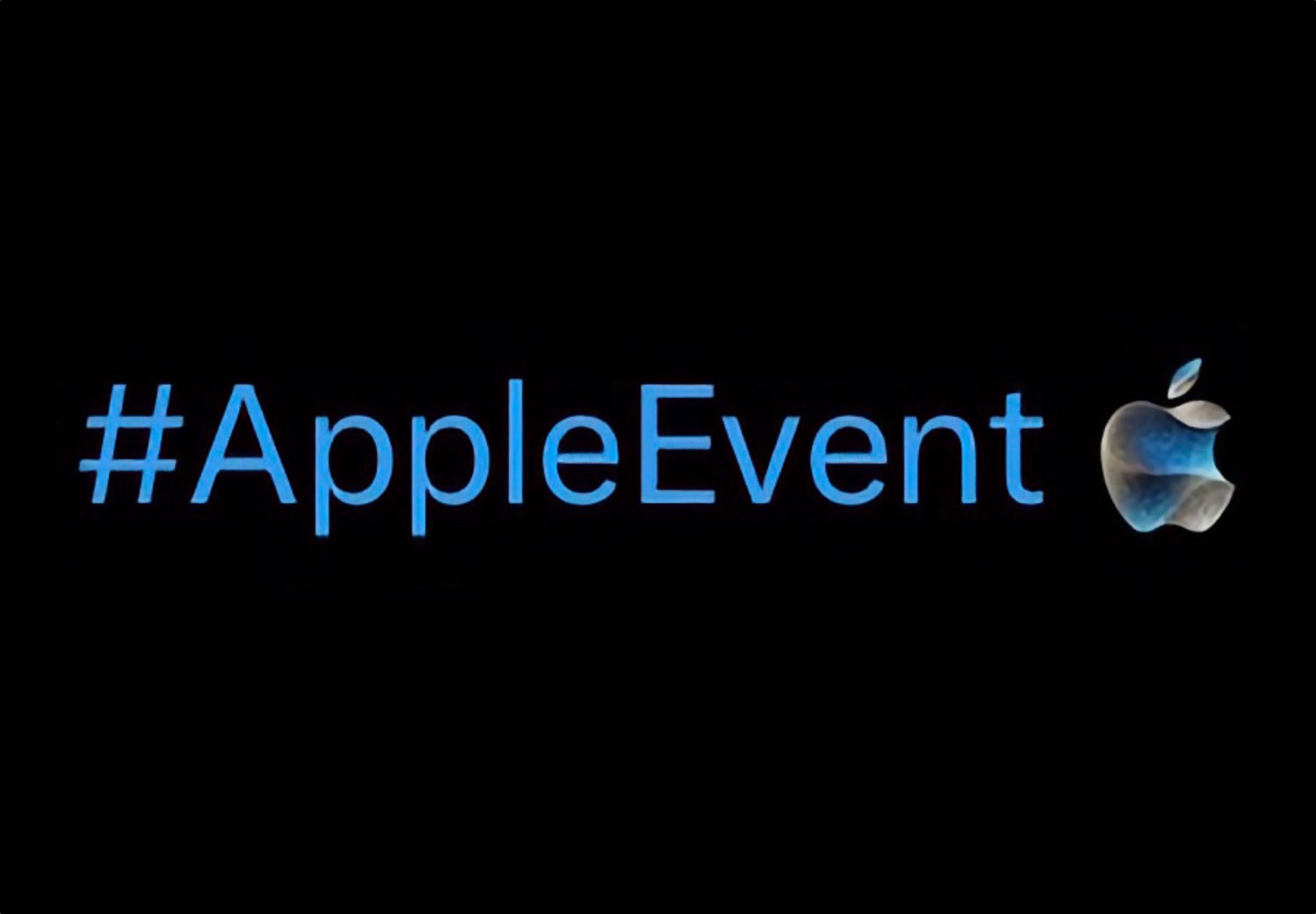 #AppleEvent hashmoji has launched on Twitter