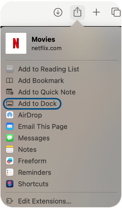 Web Apps on Mac - macOS Sonoma