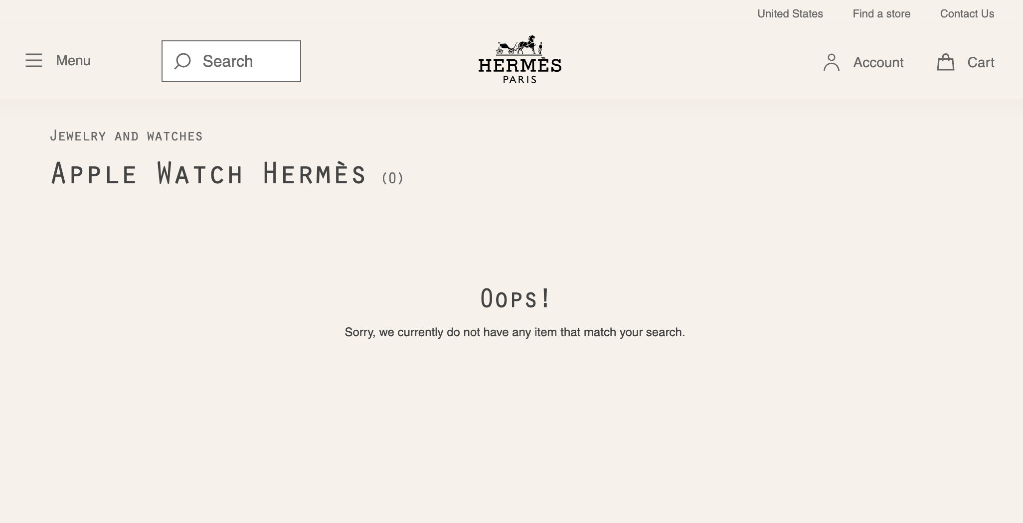 HermÃ¨s Removes All Listings for Apple Watch and Bands from Its Website