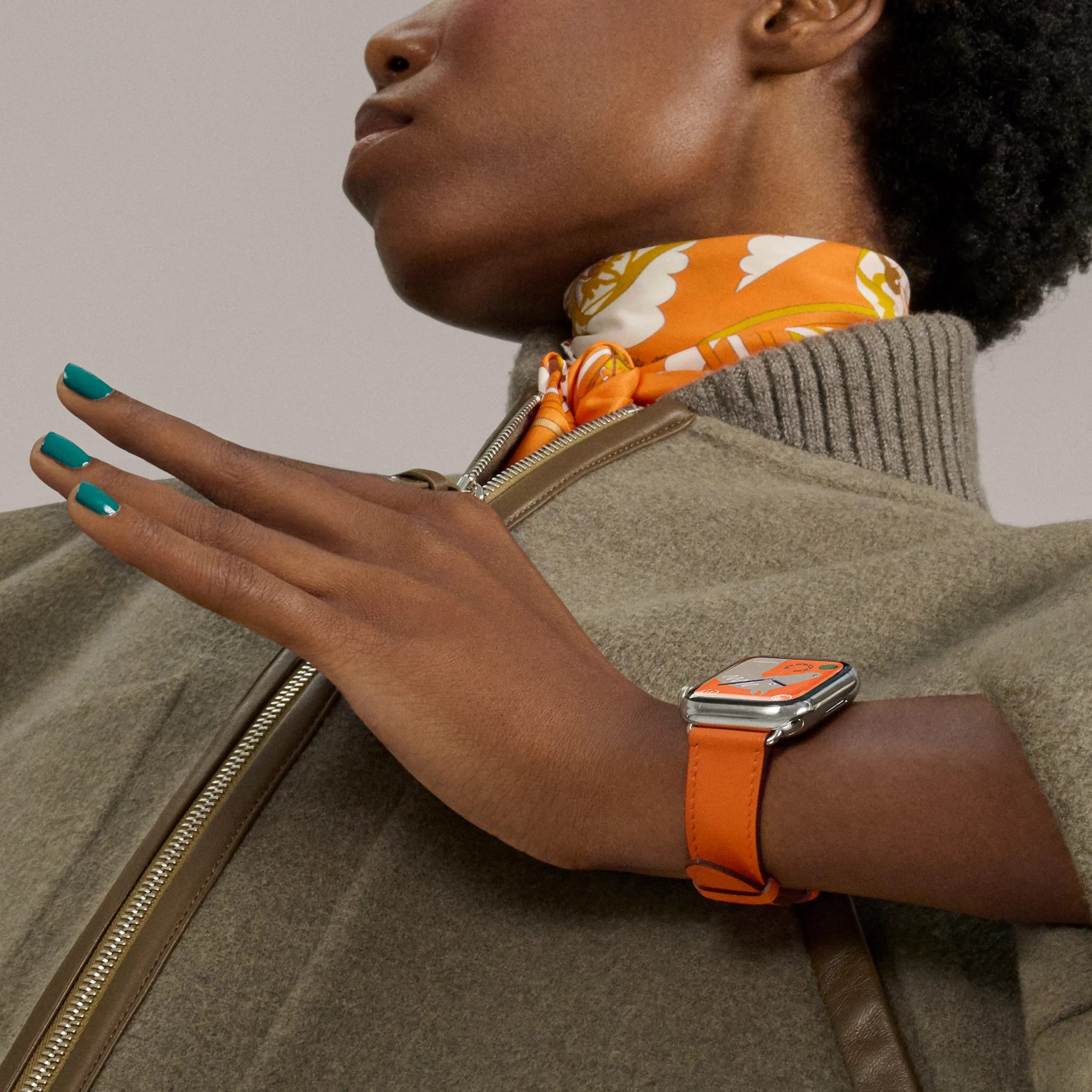 HermÃ¨s Continues to Offer Leather Bands for Apple Watch Series 9