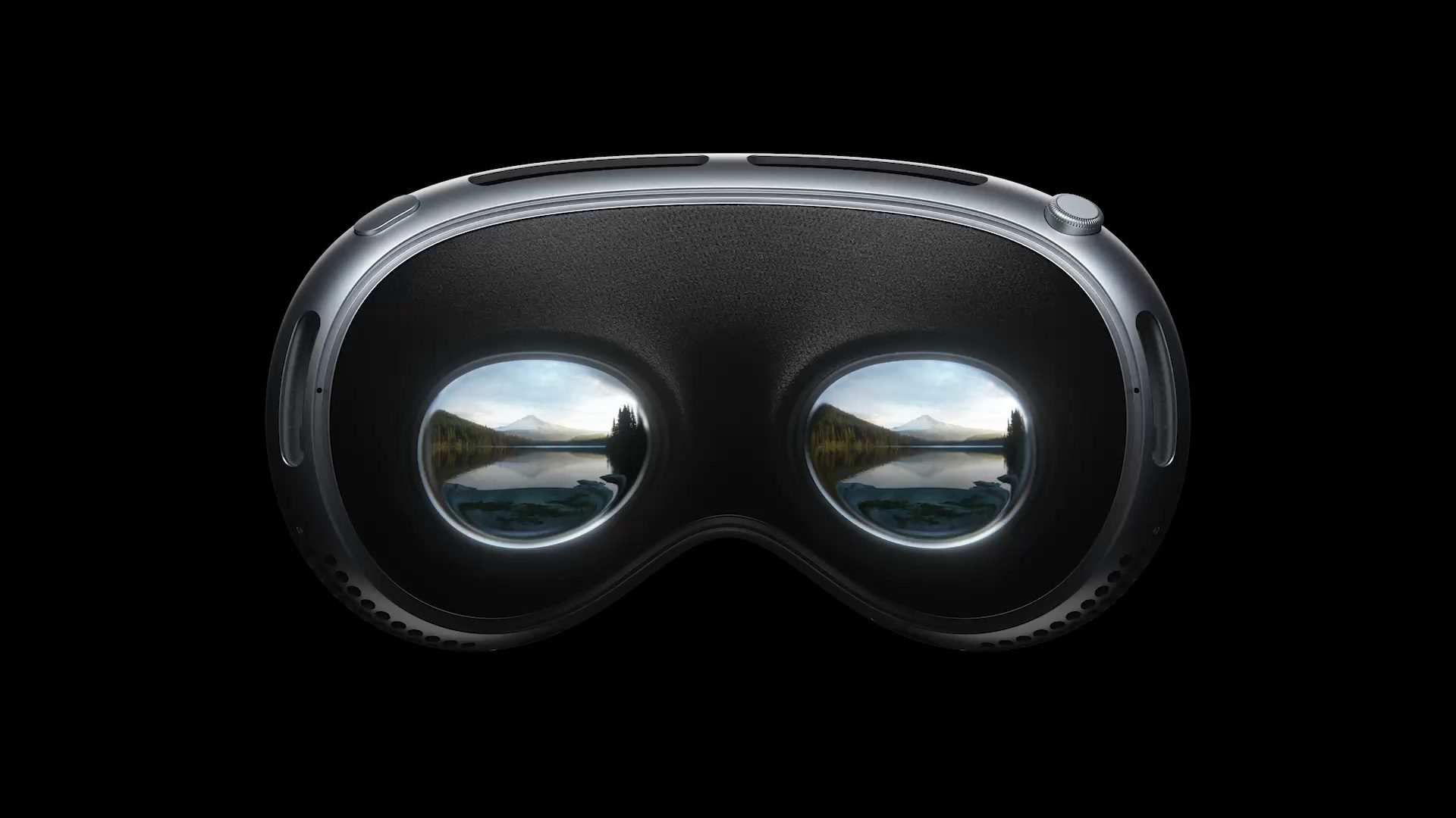 Rear side of Vision Pro