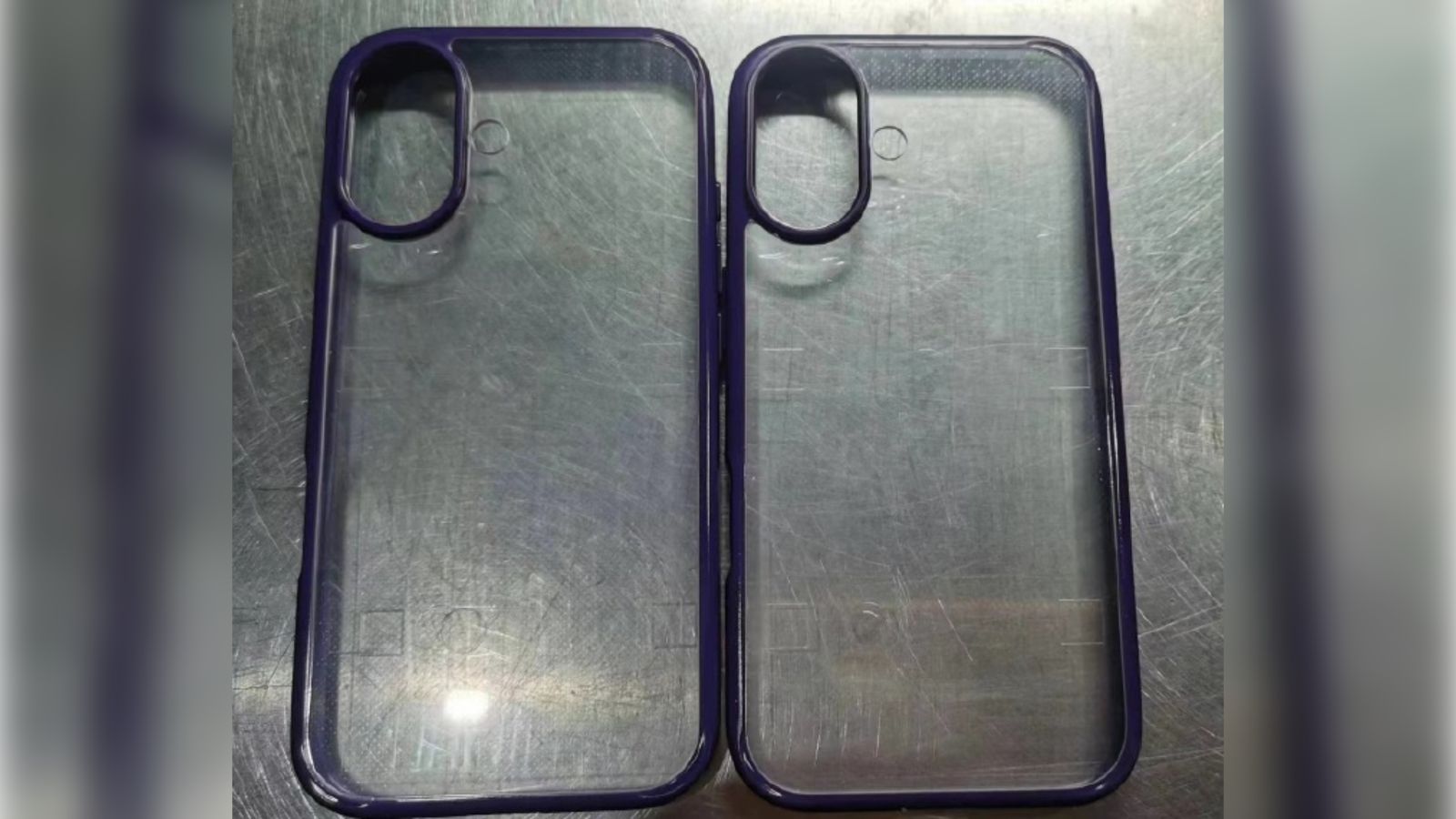 Image of cases allegedly for iPhone 16