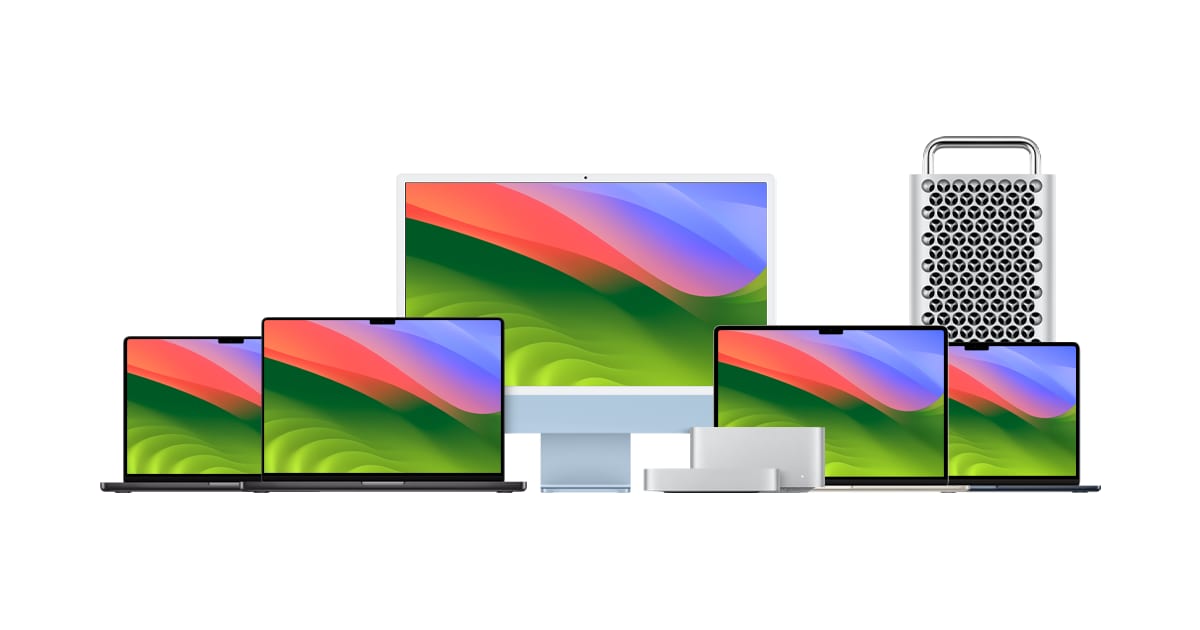 Current lineup of Macs with Apple Silicon