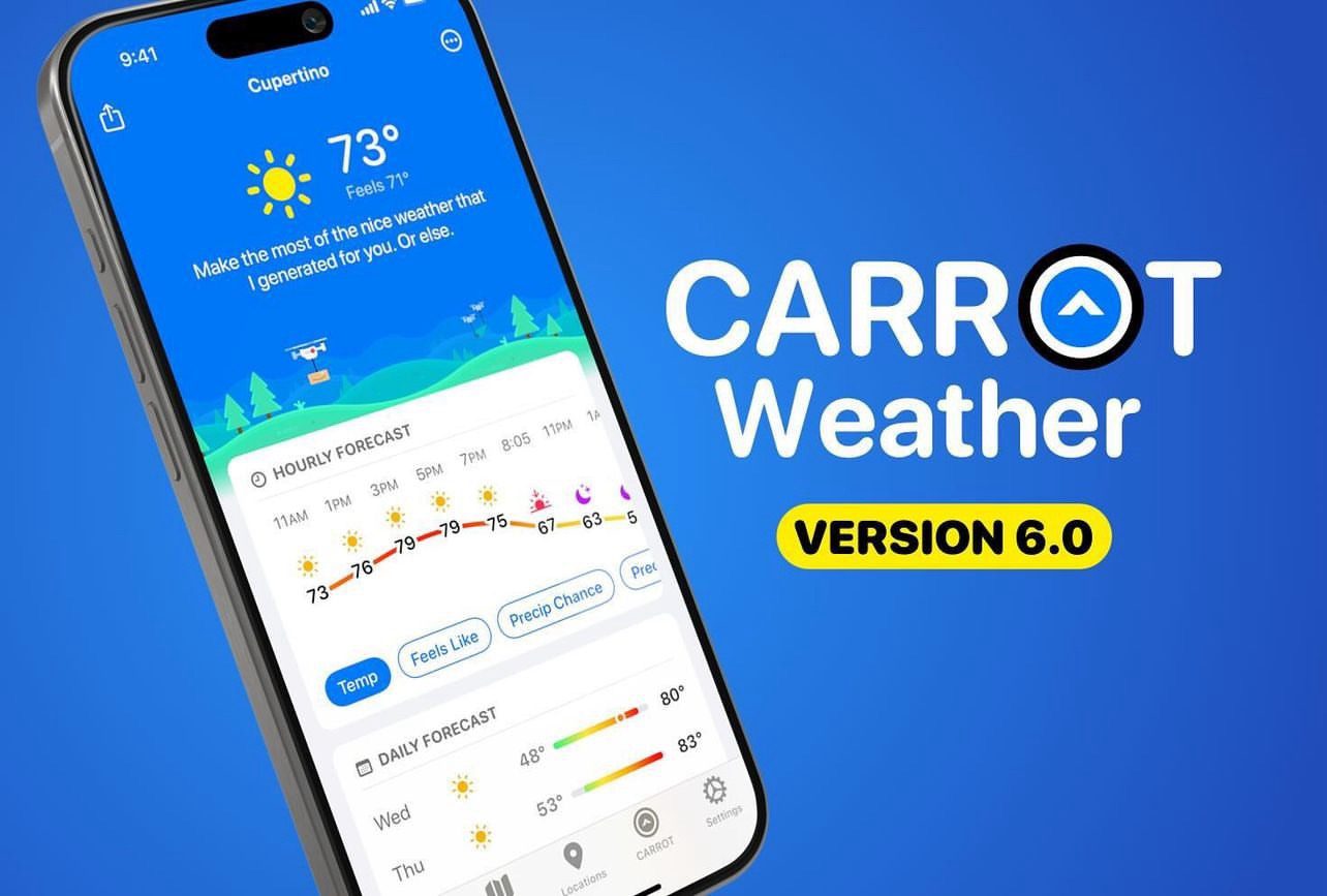 CARROT Weather 6.0 officially launches