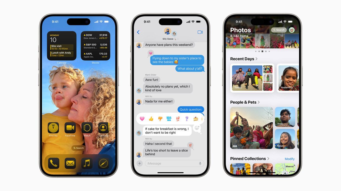 iOS 18 Marketing Images