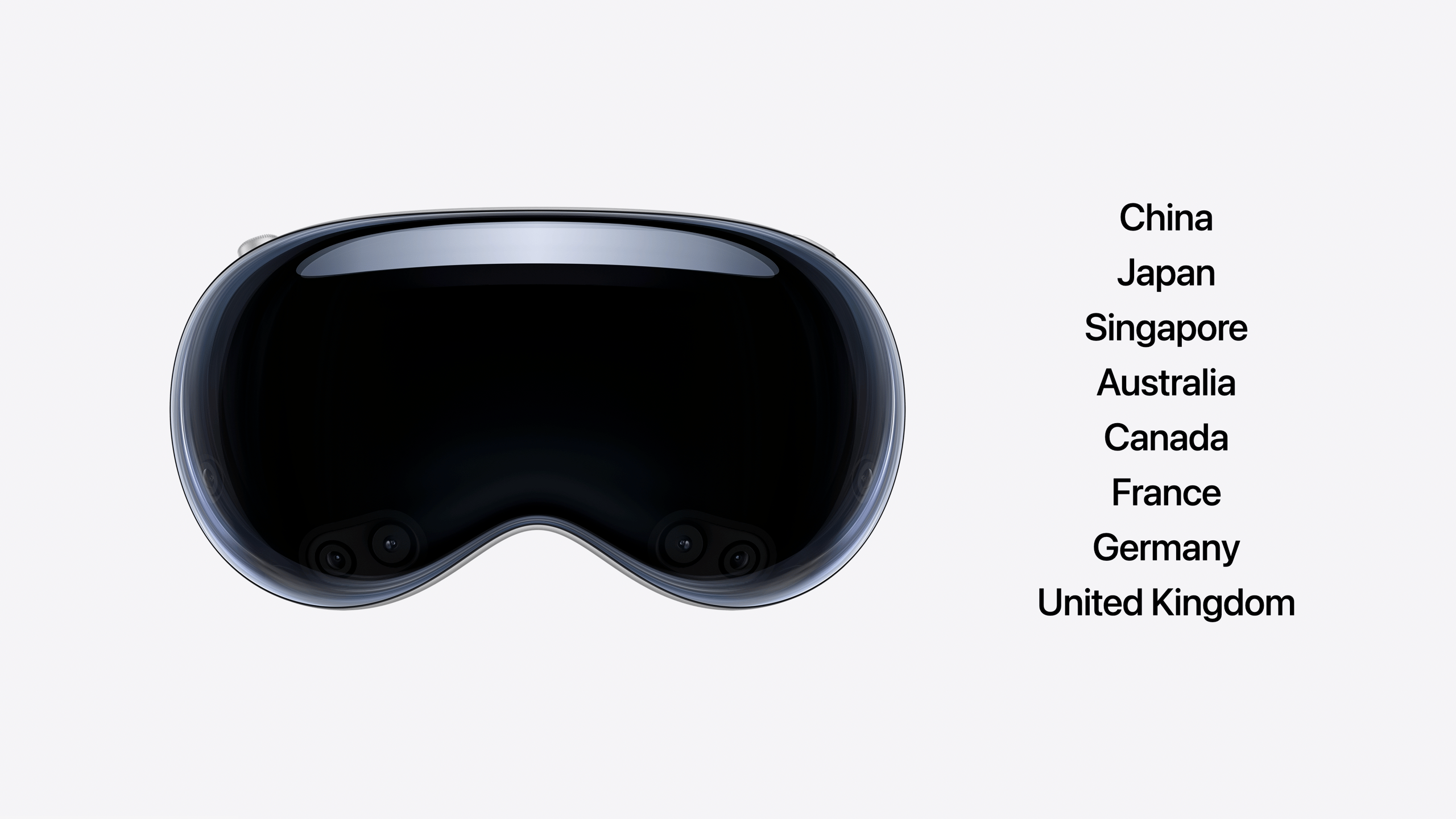 Apple Vision Pro is coming to new countries beginning June 28