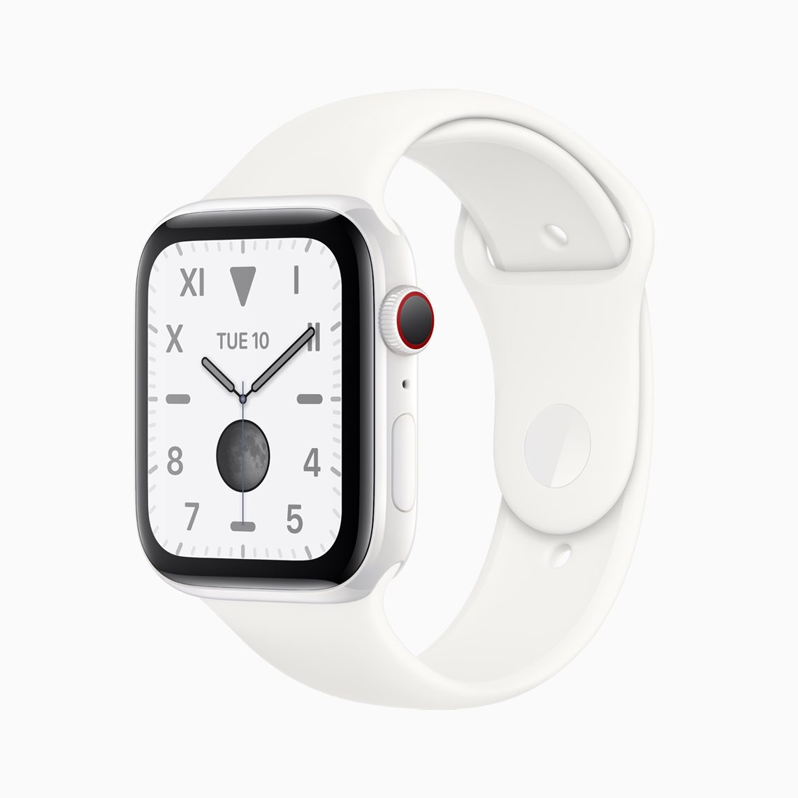 Apple Watch Series 5 in stunning white ceramic