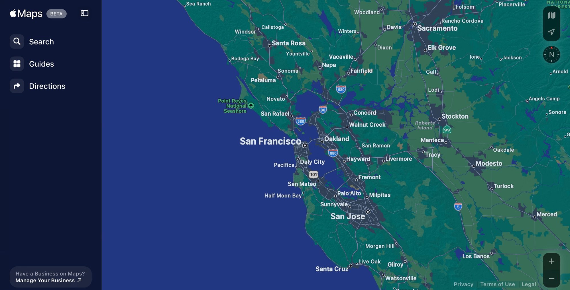 Apple releases first beta for Apple Maps on the web