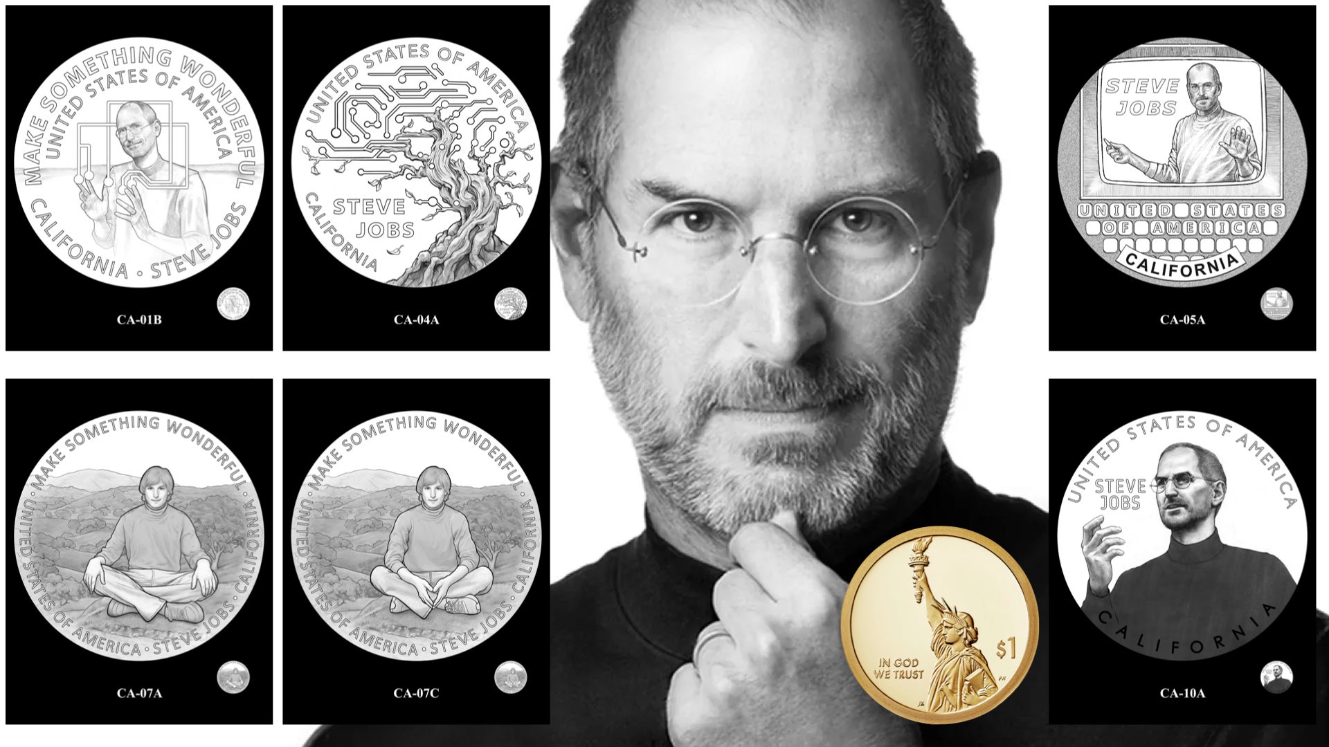 Steve Jobs to be featured on a 2026 United States coin as part of the American Innovation $1 Coin Program