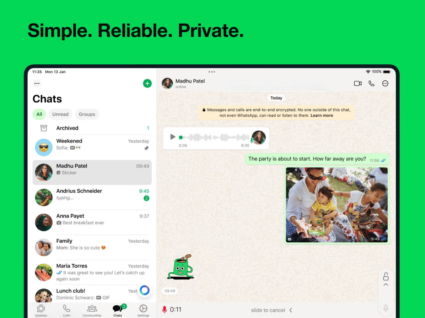 WhatsApp is finally available on iPad