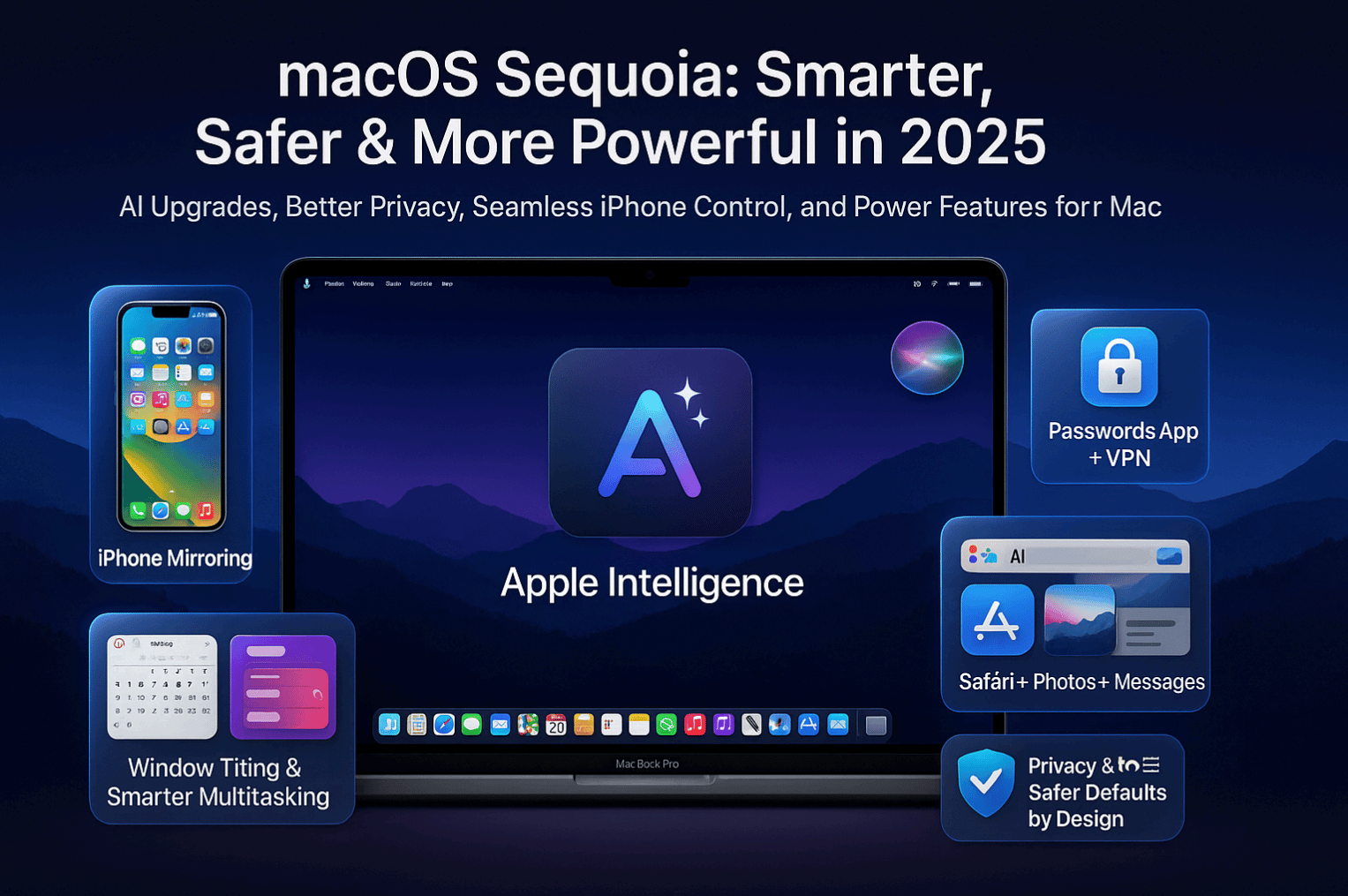 macOS Sequoia: New Tools That Make Your Mac Smarter, Safer & More Powerful