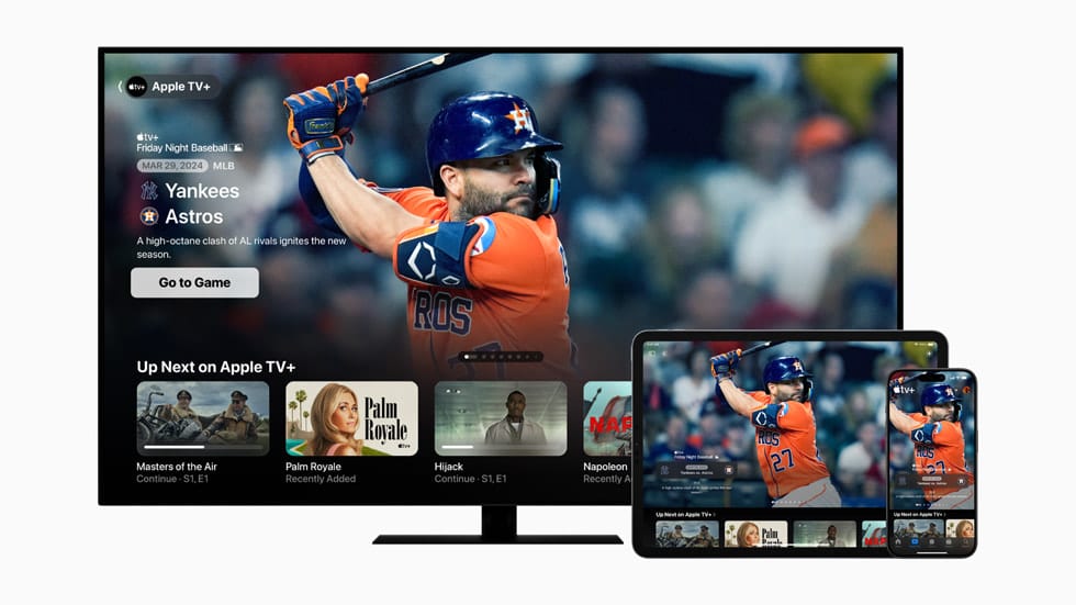 Apple TV+ reportedly emerging as frontrunner to acquire more MLB games