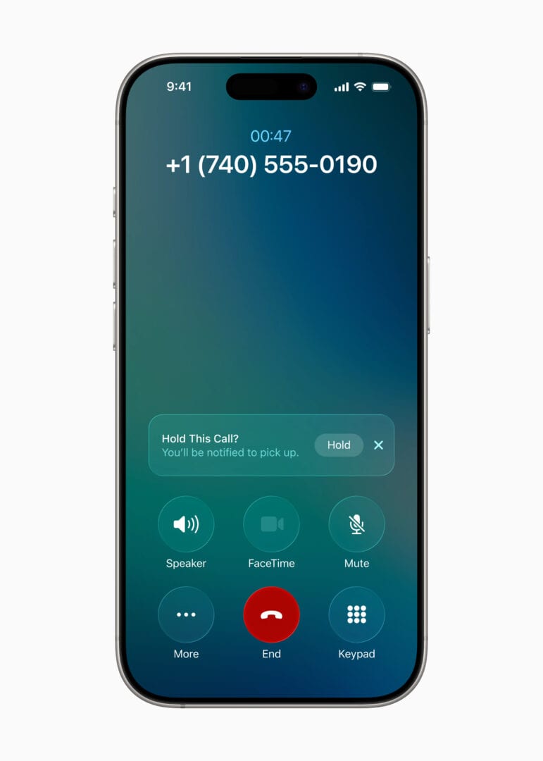 iOS 26: Phone App