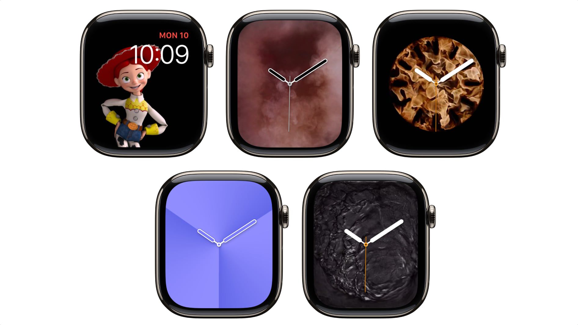 Apple Watch faces.