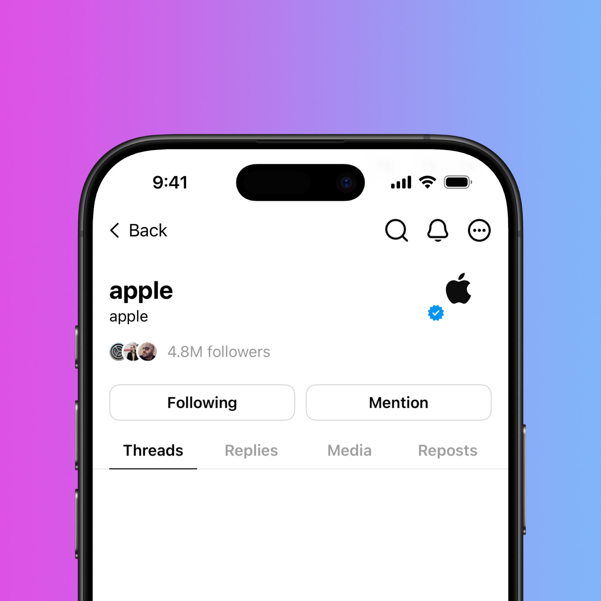 Apple Joins Threads