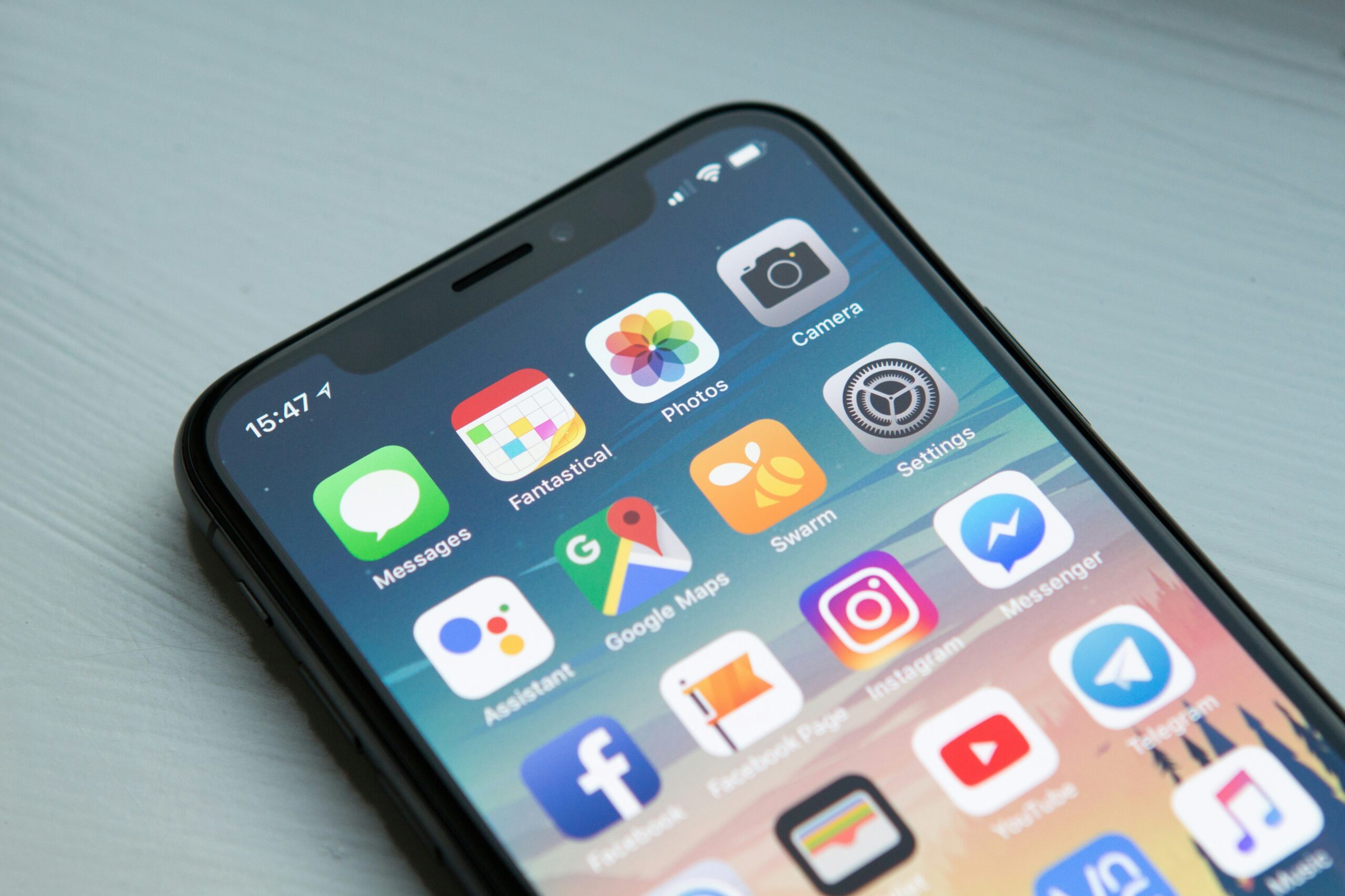 Photo of an iPhone 11
