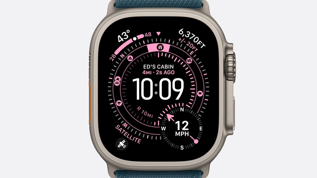 Apple Watch Ultra 3 Screen