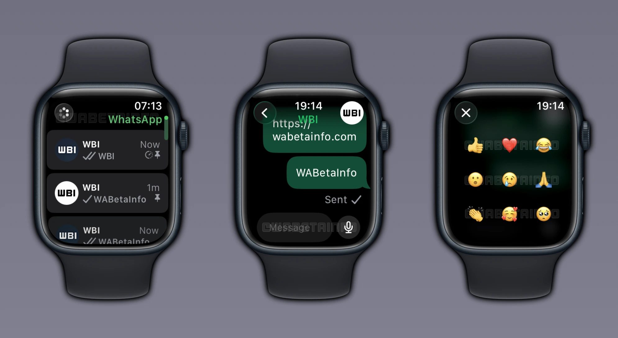 WhatsApp Apple Watch App Beta