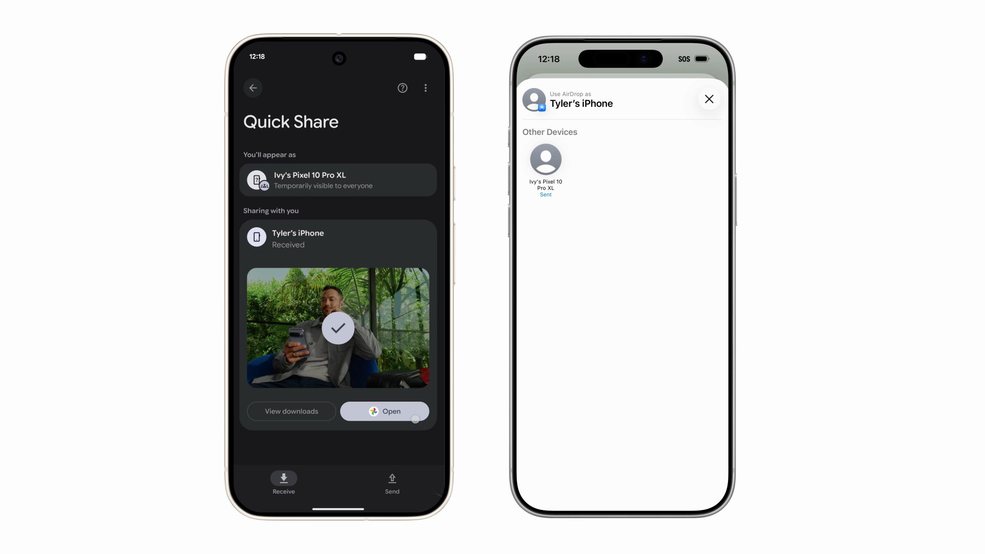 AirDrop with Android devices