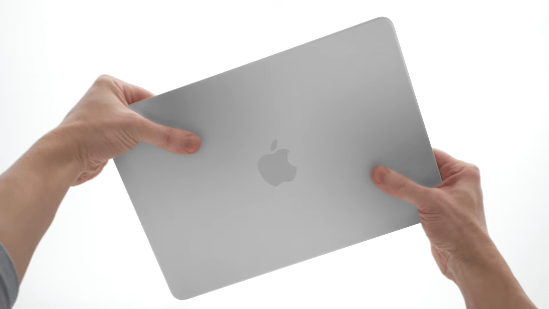 MacBook Neo features matte Apple logo