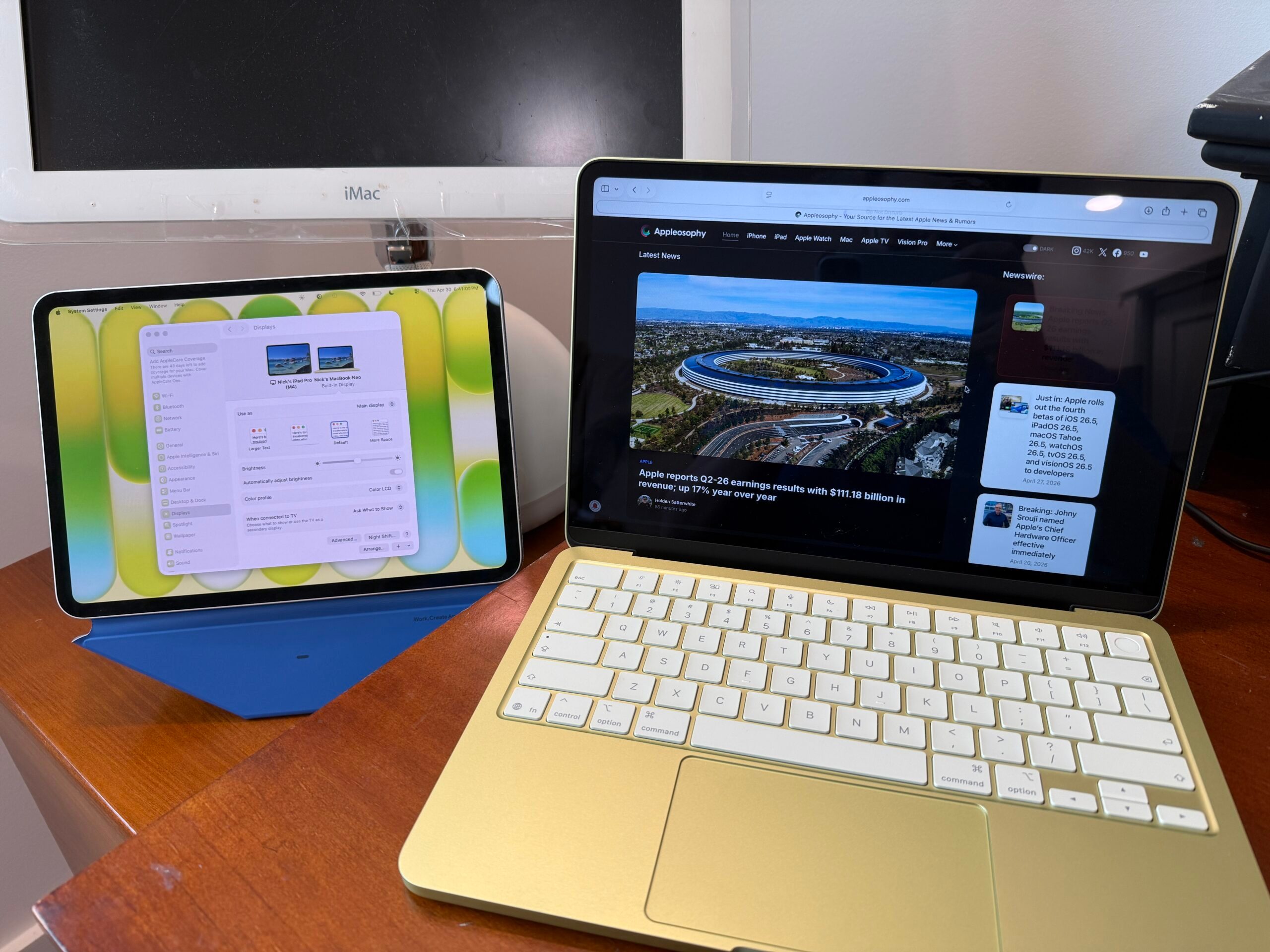Sidecar Gains Direct Touch Support in macOS 27