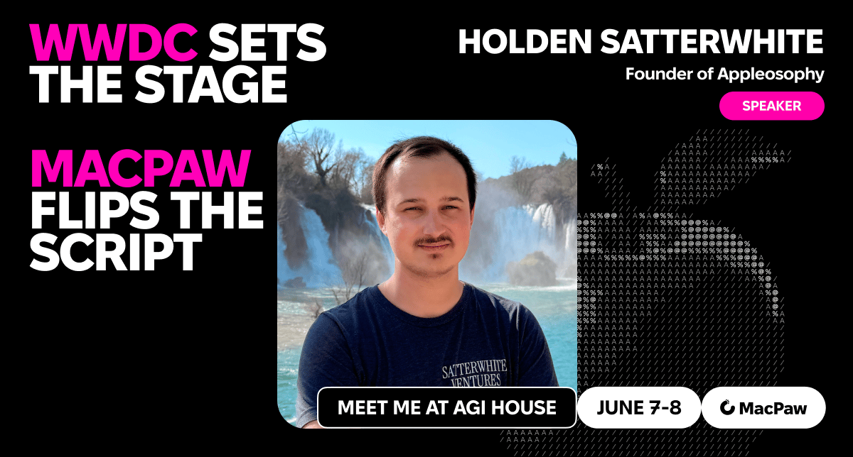 Appleosophy Founder Named Featured Speaker at MacPaw’s WWDC26 Developer Event