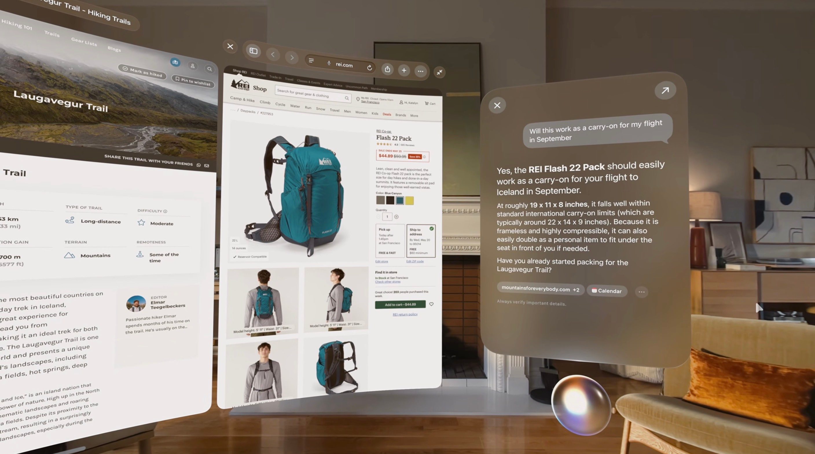 visionOS 27 demoed at WWDC 2026