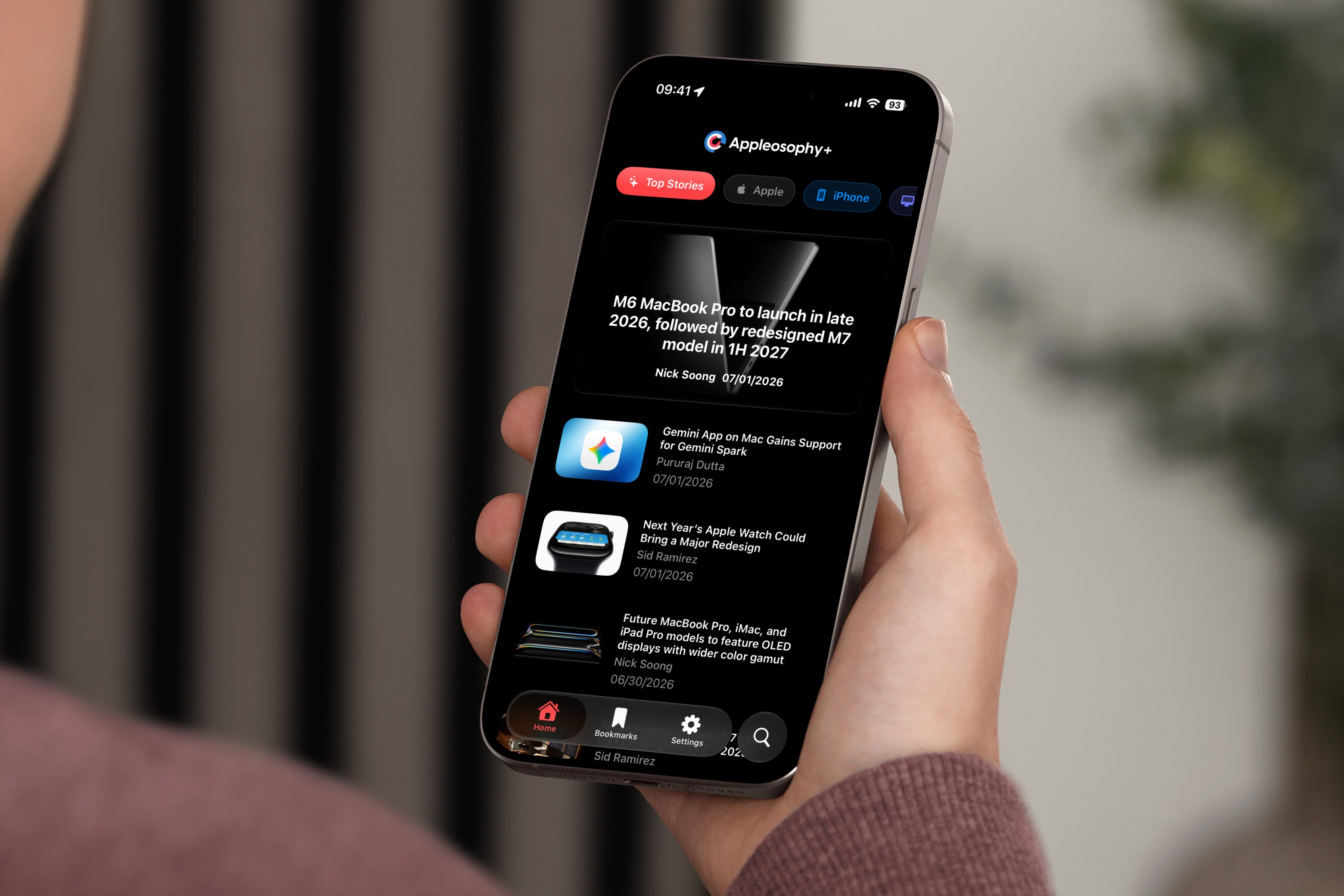 Appleosophy App Brings Liquid Glass Support, Catagories and more