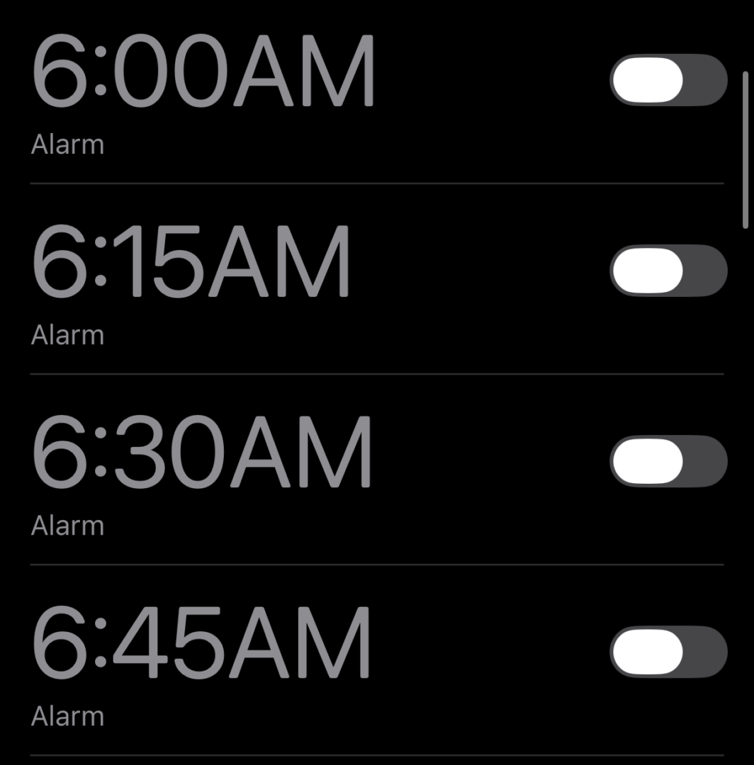 iOS 27 Clock App