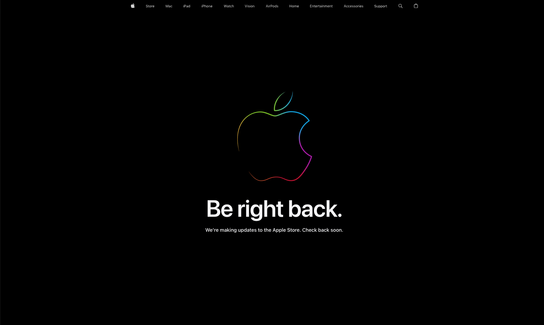 Apple Store Goes Down Ahead of Touchscreen MacBook Pro Launch and Preorders