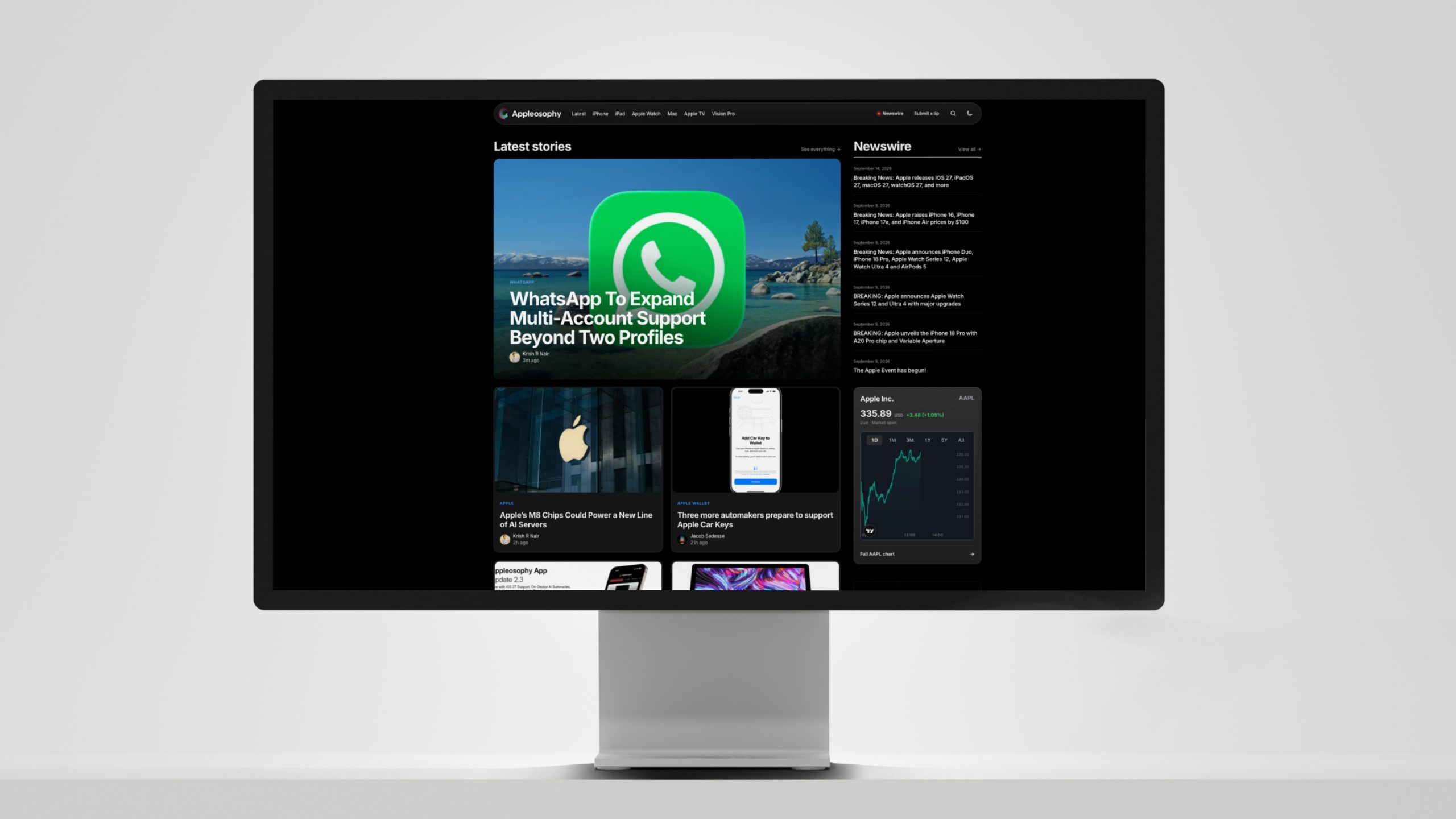 Welcome to the All-New Appleosophy Website