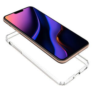 olixar exoshield clear iphone 11 max side