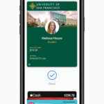 Apple brings student IDs to iPhone and Apple Watch university of san francisco student ID screen 081319 carousel