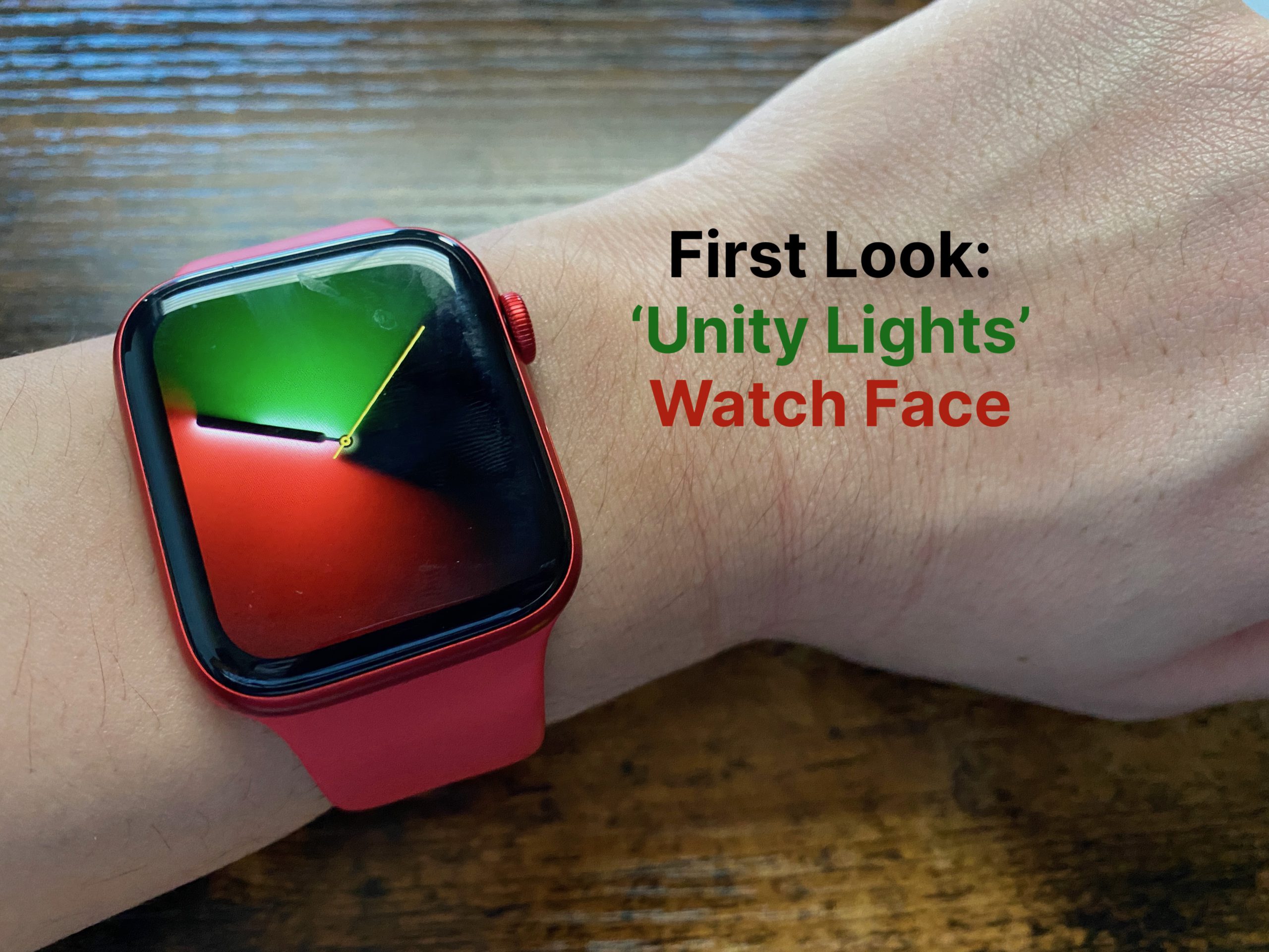 First Look Apple Watch Unity Lights Face Appleosophy