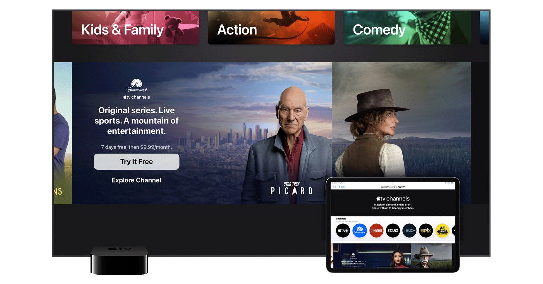 Paramount Apple TV Channels