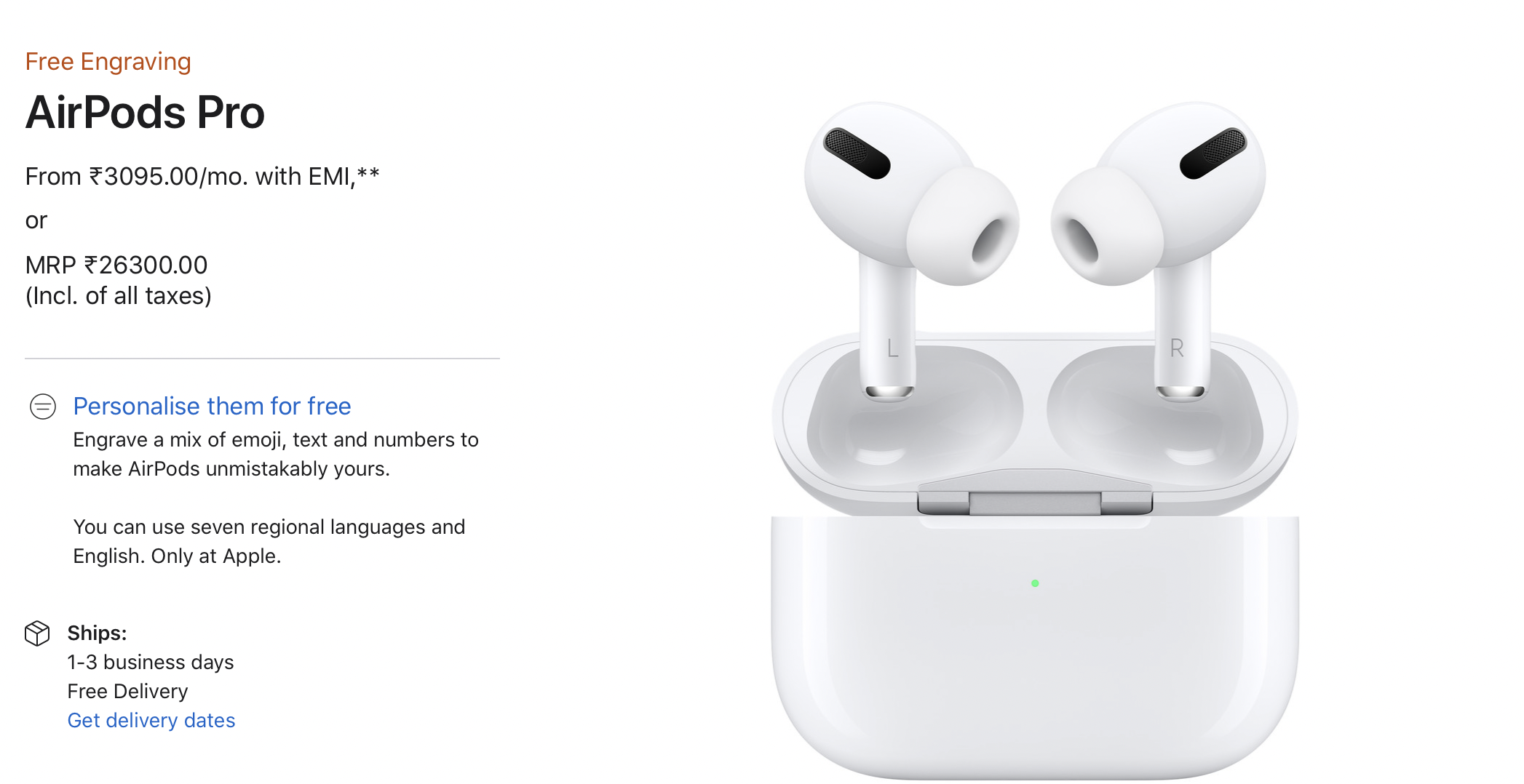 Apple Silently Raised AirPods Prices in India