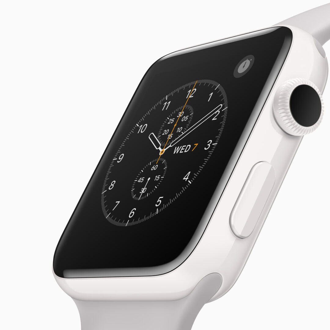 Apple Watch Edition Series 2 in white ceramic case